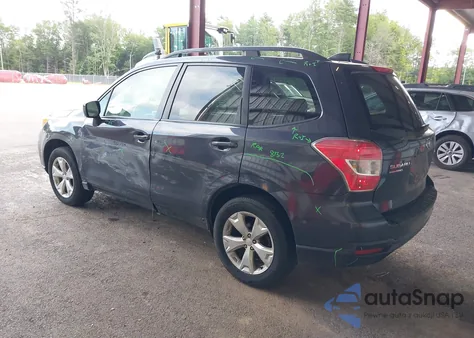 2016 Subaru Forester 2.5I Premium from USA, damaged, VIN JF2SJADC4GH504287